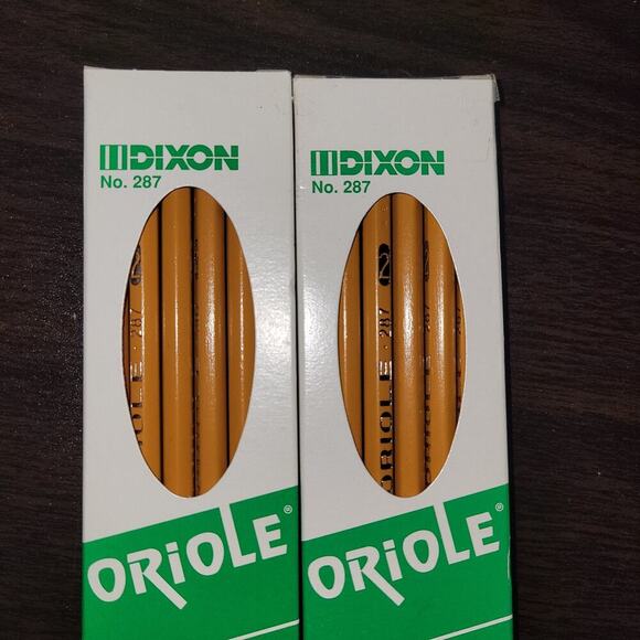 Dixon Pencils Oriole No. 287 - 2.5 F - 24 Total NEW NIB NOS 2-1/2 - Picture 3 of 11